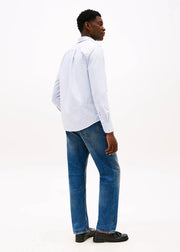 Chemise rayée Tommy Hilfiger bleue