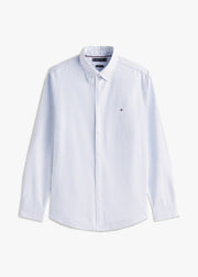 Chemise rayée Tommy Hilfiger bleue