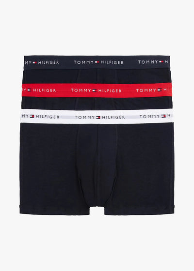Lot de 3 boxers Tommy Hilfiger noirs