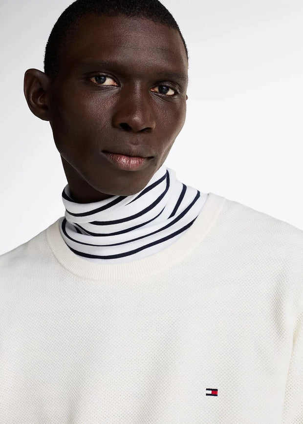 Pull Tommy Hilfiger blanc