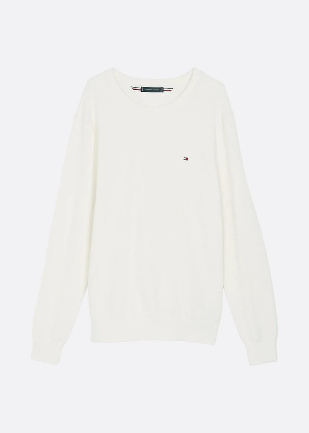 Pull Tommy Hilfiger blanc
