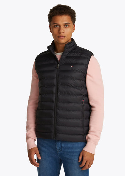 Doudoune sans manches Tommy Hilfiger noire