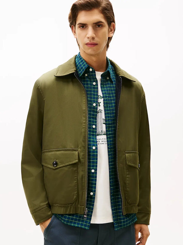 Blouson Tommy Hilfiger marine réversible