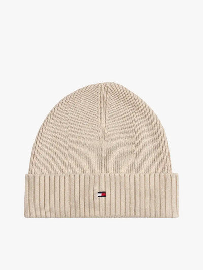 Bonnet Tommy Hilfiger beige en cachemire