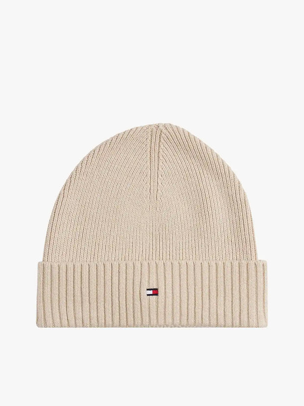 Bonnet Tommy Hilfiger beige en cachemire