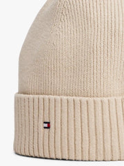 Bonnet Tommy Hilfiger beige en cachemire