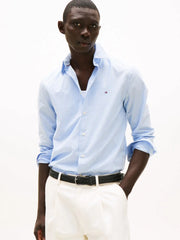 Chemise à motifs Tommy Hilfiger bleue