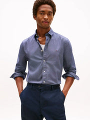 Chemise à motifs Tommy Hilfiger marine