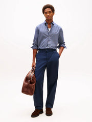 Chemise à motifs Tommy Hilfiger marine