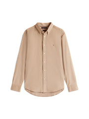 Chemise Tommy Hilfiger beige en coton