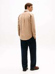 Chemise Tommy Hilfiger beige en coton