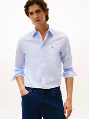 Chemise à motifs Tommy Hilfiger bleue