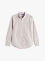 Chemise Tommy Hilfiger beige en coton