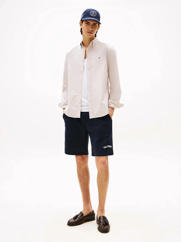 Chemise Tommy Hilfiger beige en coton