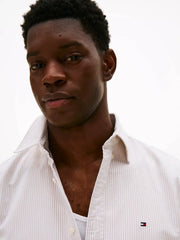 Chemise Tommy Hilfiger beige en coton