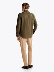 Chemise Tommy Hilfiger kaki