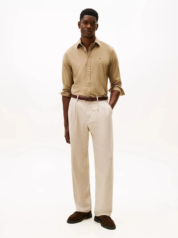 Chemise Tommy Hilfiger beige