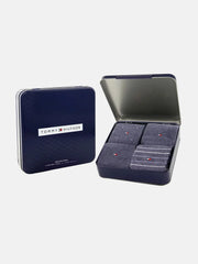 Coffret 4 paires de chaussettes Tommy Hiilfiger bleues