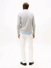 Gilet Tommy Hilfiger gris en cachemire