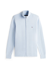 Gilet zippé Tommy Hilfiger bleu