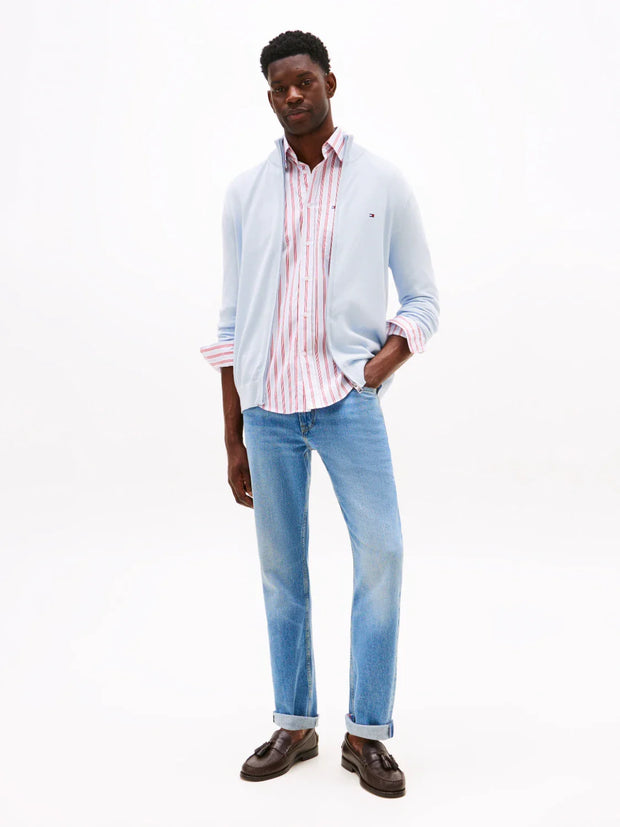 Gilet zippé Tommy Hilfiger bleu