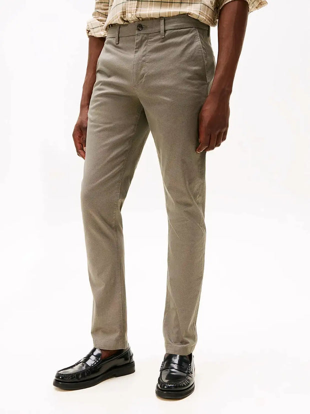 Pantalon chino Tommy Hilfiger gris