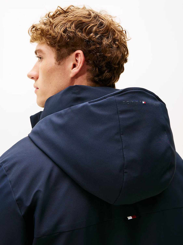 Parka déperlante Tommy Hilfiger marine