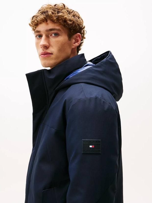 Parka déperlante Tommy Hilfiger marine
