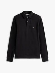 Polo manches longues Tommy Hilfiger noir