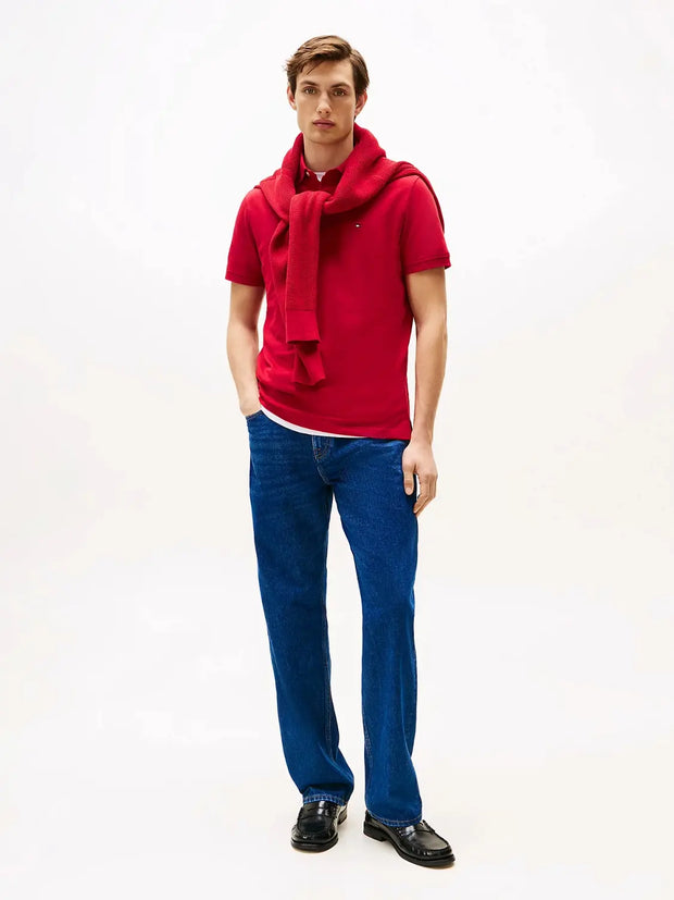 Polo Tommy Hilfiger rouge