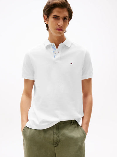Polo Tommy Hilfiger blanc