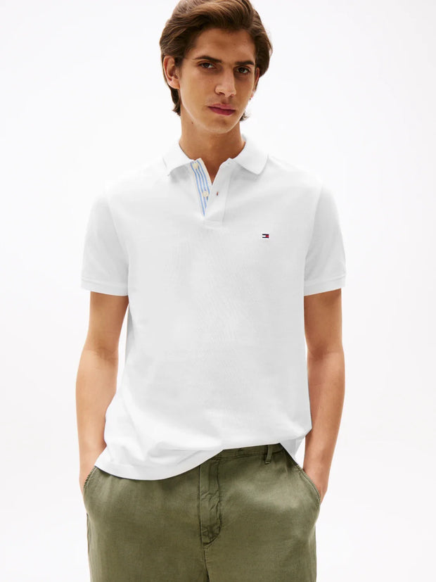 Polo Tommy Hilfiger blanc