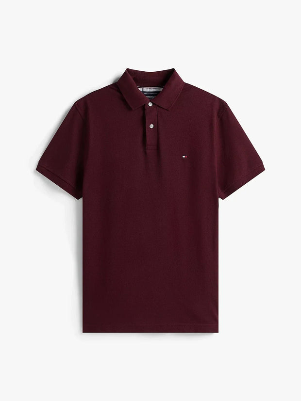 Polo Tommy Hilfiger bordeaux