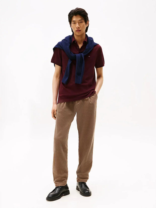 Polo Tommy Hilfiger bordeaux