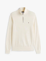Pull camionneur Tommy Hilfiger beige en cachemire