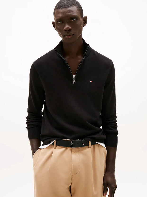 Pull camionneur Tommy Hilfiger noir