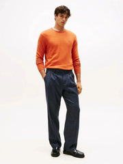 Pull Tommy Hilfiger orange en cachemire