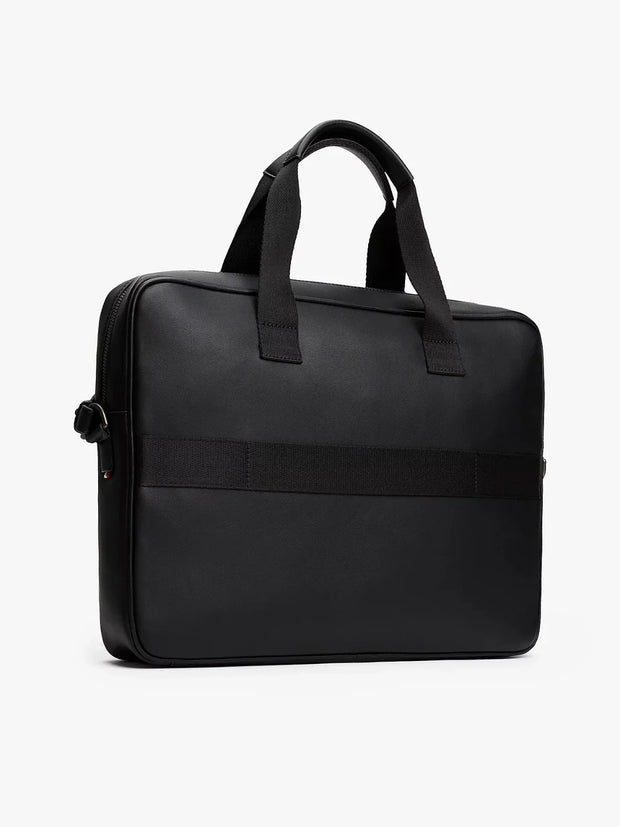 Sacoche d'ordinateur Tommy Hilfiger noire