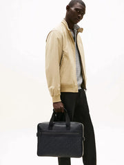 Sacoche d'ordinateur Tommy Hilfiger noire