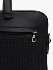 Sacoche d'ordinateur Tommy Hilfiger noire