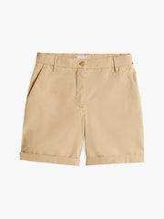 Short chino femme Tommy Hilfiger beige