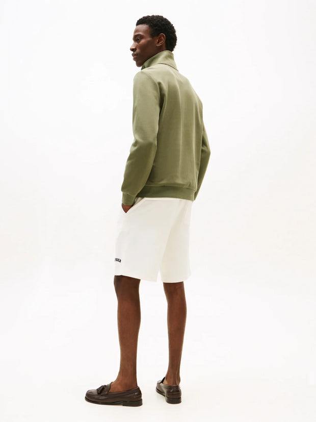 Sweat camionneur Tommy Hilfiger kaki