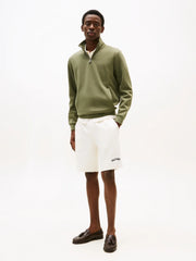 Sweat camionneur Tommy Hilfiger kaki