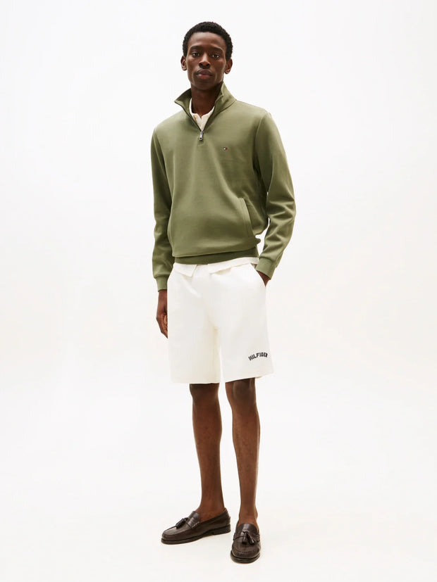 Sweat camionneur Tommy Hilfiger kaki