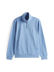 Sweat camionneur Tommy Hilfiger bleu