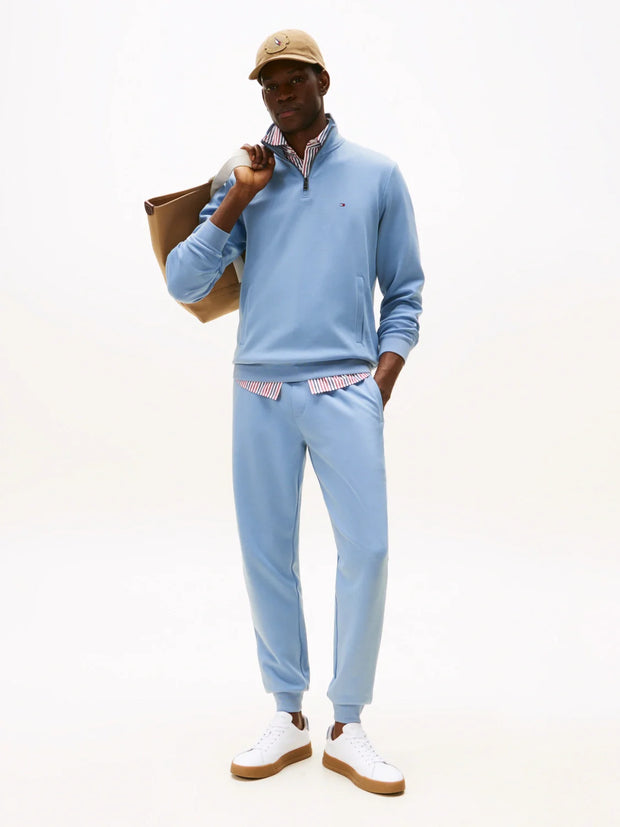 Sweat camionneur Tommy Hilfiger bleu