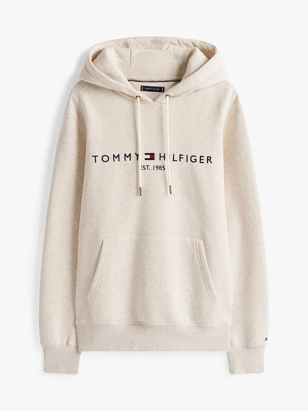Sweat à capuche Tommy Hilfiger beige