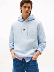 Sweat à capuche Tommy Hilfiger bleu