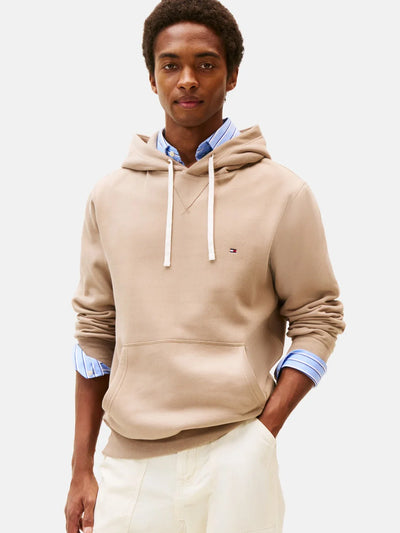 Sweat à capuche Tommy Hilfiger beige