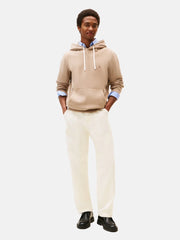 Sweat à capuche Tommy Hilfiger beige